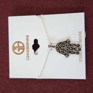 Giani Bernini Hamsa Hand Pendant Necklace